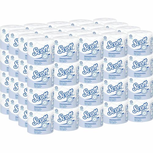 Kimberly-Clark Professional  Bath Tissue,Recycled,Standard Roll,2-Ply,473 Sht,80/CT,WE
