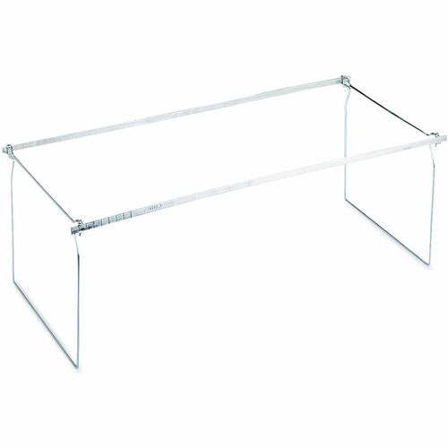 Universal  Screw-Together Hanging Folder Frame, Letter Size, 23" to 26.77" Long, Silver