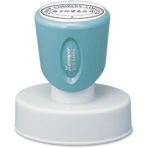 Shachihata Inc  Oval Stamp, Short Handle, 1-3/16"x1-3/4", Ast