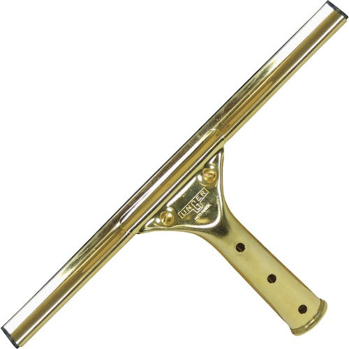 Unger  Squeegee Handle, Universal Fit, Solid Brass, 12", Brass