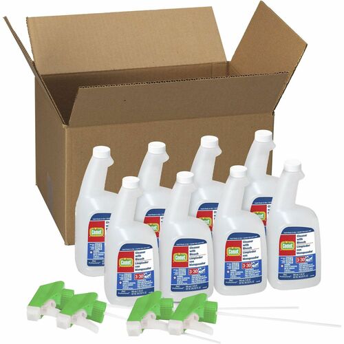 Procter & Gamble Commercial  Comet Cleaner,With Bleach, 32oz, 8/CT, Red