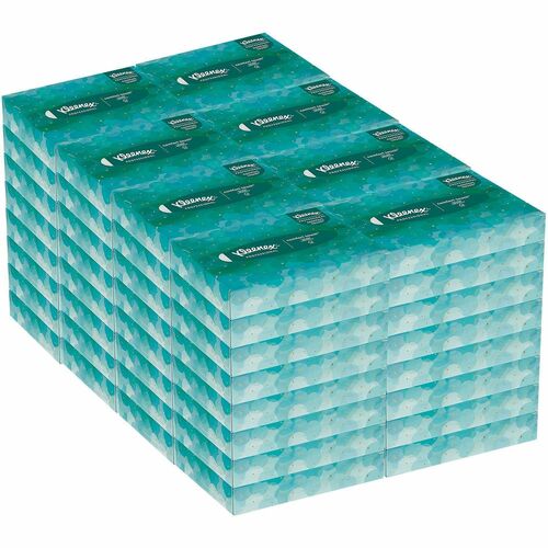 Kimberly-Clark Professional  Facial Tissue, 2-Ply, 8-2/5"x5-1/2", 48Shts/BX, 64BX/CT, WE