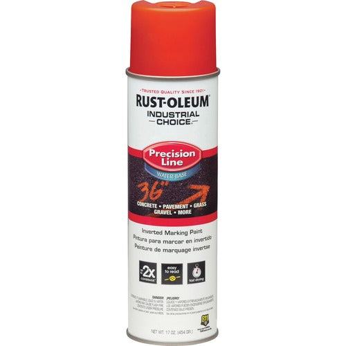 Rust-Oleum  Marking Paint Spray, Water-Based, 17 oz, Alert OE