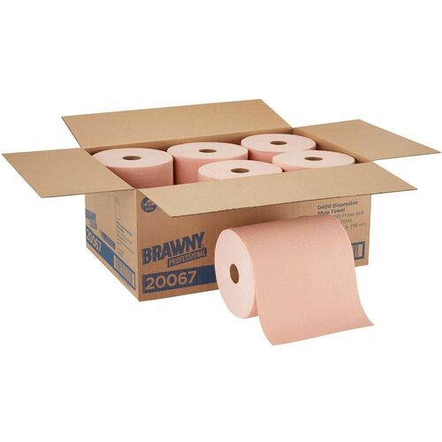 Georgia-Pacific  Shop Towels,AllPurpose,f/TouchlessDispenser,10"x250',6/CT,OE-GPC20067