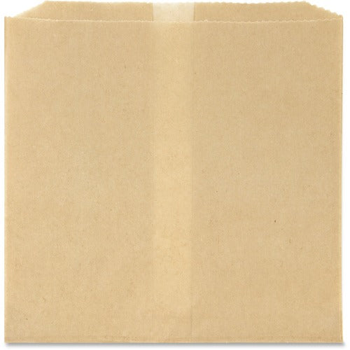 Hospeco  Paper Liners, f/Fem Hyg, 8"x7"x8", 500/CT, Brown