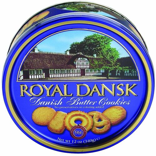 Office Snax  Cookies,DanishButter,NoPreservativesorDye,RealButter,12oz,BE