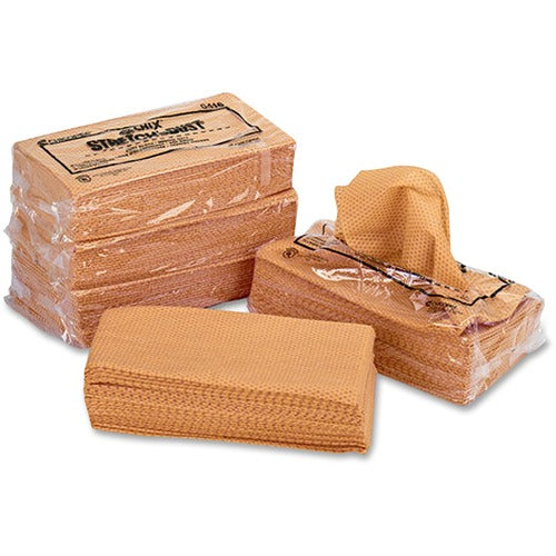 Chicopee Branded Products  Duster Cloths,Stretch-n-Dust, 23-1/4"x24", 100/CT, Orange