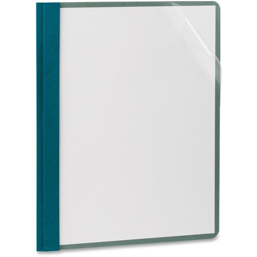 Oxford  Oxford Report Cover,Recyld,LTR,3HP,100Pg Cap,25/BX,Blue