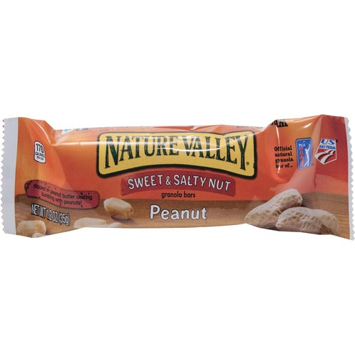 General Mills  Nut Granola Bars, Sweet/Salty, 1.2oz, 16/BX, Peanut-GNMSN42067