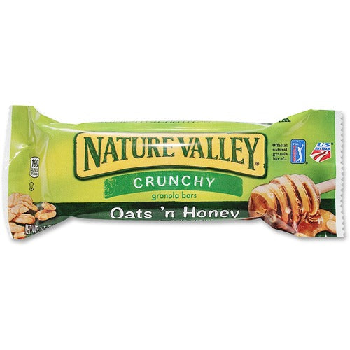 General Mills  Granola Bars,Crunchy,Oats 'N Honey,1.5 oz,18/BX-GNMSN3353