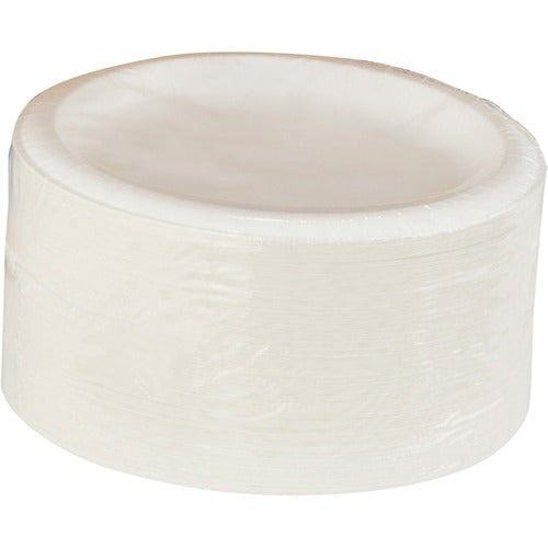 Dixie Foods  Plates, Heavyweight, 8-1/2, 125/PK, Pathways/White-DXEUX9WS