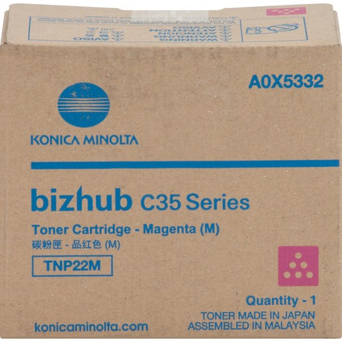Konica Minolta  Toner Cartridge, f/C35/C35P, 4600 Page Yield, Magenta
