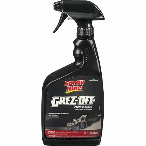 ITW Permatex Inc  Degreaser, Heavy-Duty, Citrus, Spray, 32oz, Orange