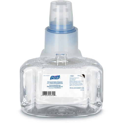 Gojo  Hand Dispenser Foam Sanitizer Refill, f/LTX-7, 700ml, Clear-GOJ130403