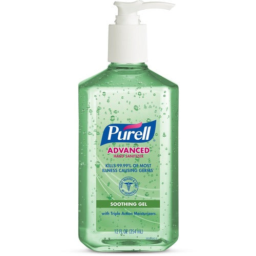 Gojo  Hand Sanitizer, w/ Aloe, Pump Bottle, 12 oz., GN-GOJ363912
