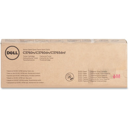 Dell Computer  Toner Cartridge, f/C3760/3765, 9000 Page Extra High Yld, MA-DLLXKGFP
