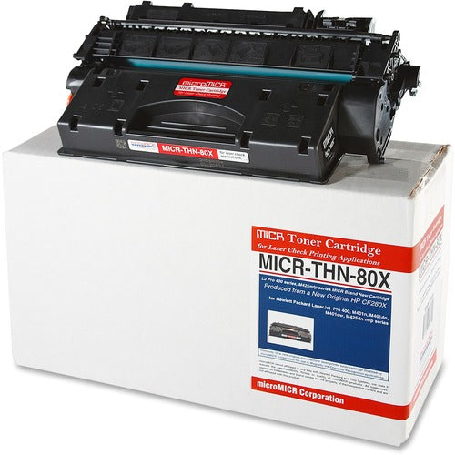 MicroMICR CORP  MICR Toner Cartridge, f/HP LJ 400/M401, 6900 Yield, BK