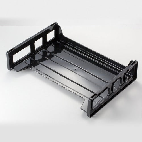Officemate  Side-Loading Letter Tray, 13-3/16"x9"x2-3/4", Black