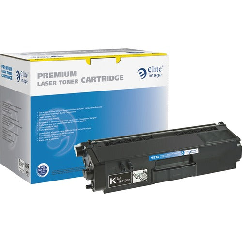Elite Image  Toner Cartridge, 6000 Page Yield, Black-ELI75734
