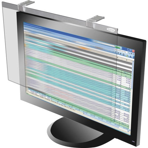 Kantek  Protective Privacy Filter, LCD Widescreen, 22", Silver