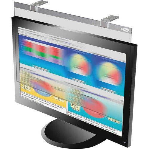 Kantek  Protective Privacy Filter, LCD Widescreen, 24", Silver