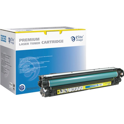 Elite Image  Toner Cartridge, HP 650A, 15000 Page Yield, Yellow-ELI75748