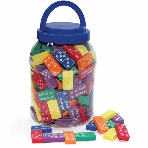Pacon  Dominos, WonderFoam, 1-3/4"x3/8", 168/ST, AST