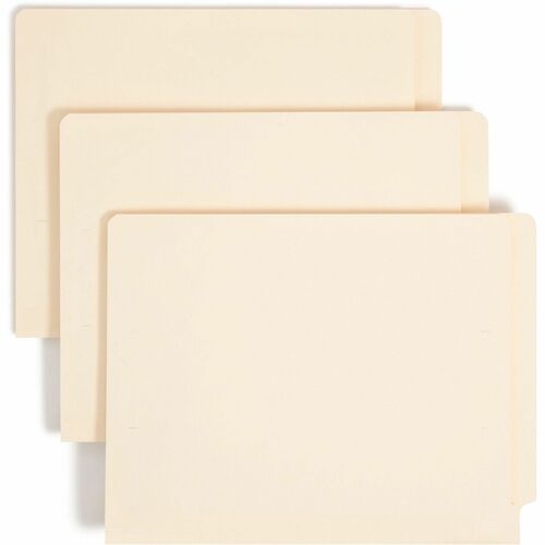 Smead  End Tab File Folders, 2-Fast, Ltr, 3/4" Exp, 50/BX, MLA