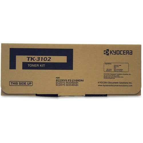 Kyocera  Toner Cartridge, f/ 2100/3040, 12500 Page Yield, Black