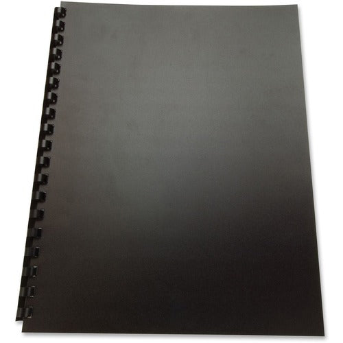 GBC  Recycled Poly Covers,Square Corners,8-1/2"x11",25/PK,Black-GBC25818