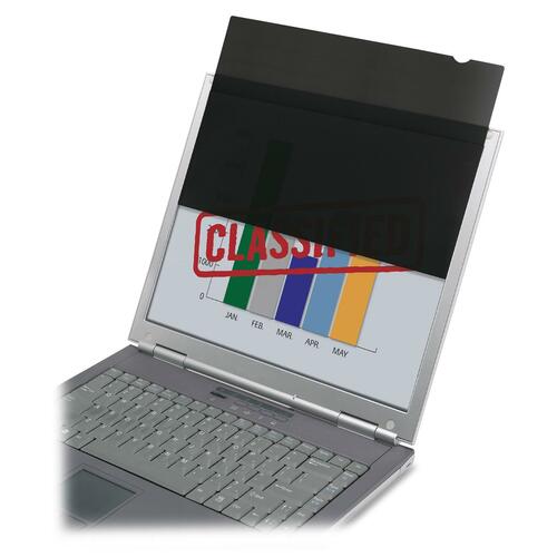 SKILCRAFT  Privacy Filter, 16.9 Aspect Ratio, 22" Screen, Black