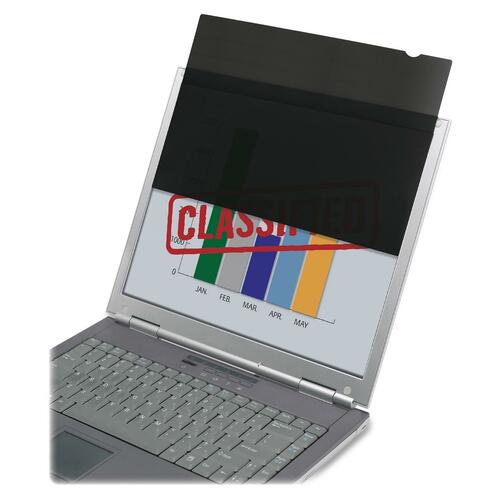 SKILCRAFT  Privacy Filter, 16.9 Aspect Ratio, 20.0", Black