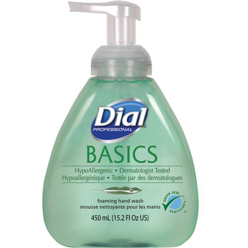 Dial Corporation  Hand Soap, Foaming, Hypoallergenic, Pump, 15.2oz., GN