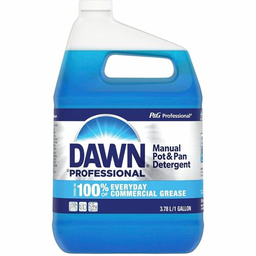 Procter & Gamble Commercial  Dishwashing Liquid, Original, 1 Gallon, Blue