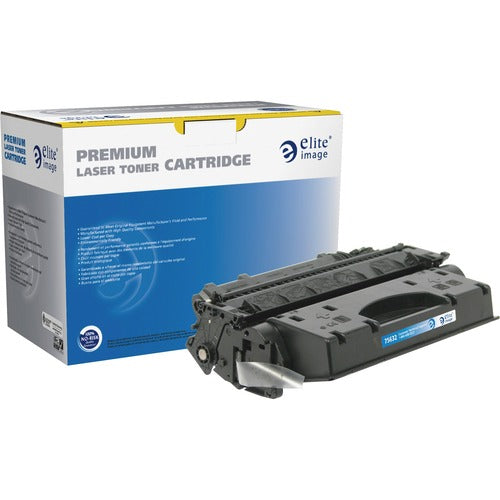 Elite Image  Toner Cartridge, r/ HP CE505X, 9750 Page Yield, Black-ELI75632