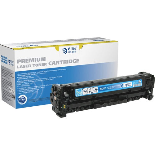 Elite Image  Toner Cartridge, 2800 Page Yield, Cyan-ELI75767