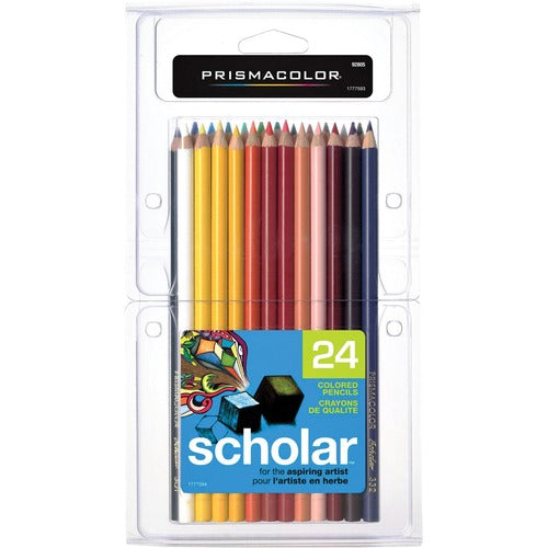Newell Brands  Scholar Pencils, Nontoxic, 24/PK, Assorted