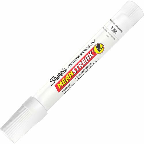 Newell Brands  Permanent Marking Stick, Bullet Point, White