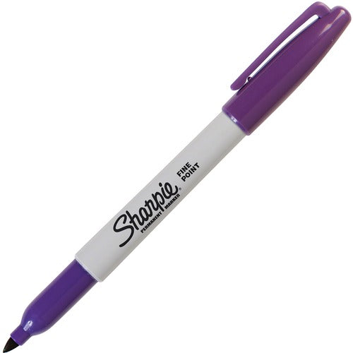 Newell Brands  Permanent Markers, Sharpie, Fine Point, Purple
