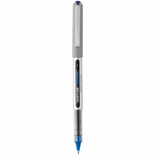 uni-ball Corporation  Pen, Rollerball, Nonrefillable, 0.7 mm, 1 Dozen,Blue Ink