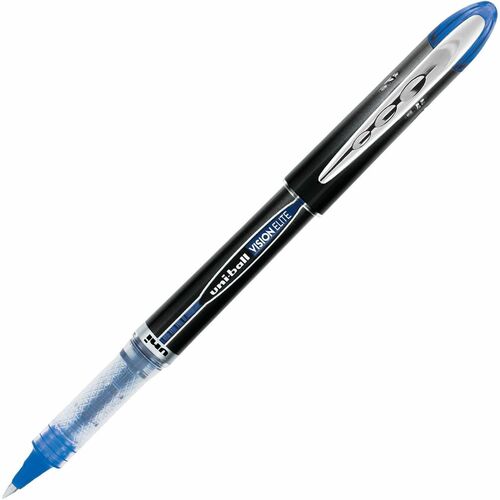 uni-ball Corporation  Pen,Gel,Rollerball,Refillable,Micro Pt.,0.5mm,Blue Ink