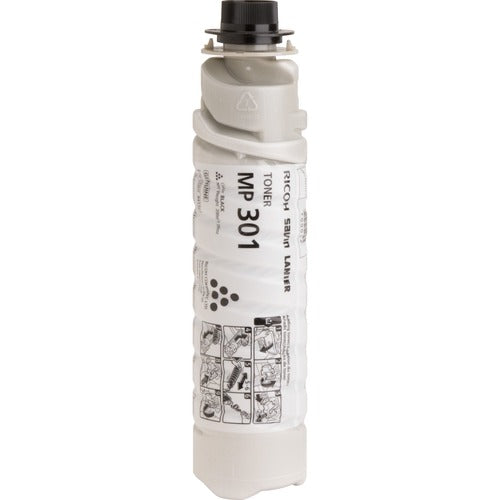 Ricoh Office Products  Toner Cartridge, f/ MP301SPF, 8000 Page Yield, BK