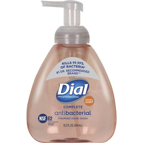 Dial Corporation  Hand Soap, Foaming, Antibacterial, 15.2oz, Clean Scent