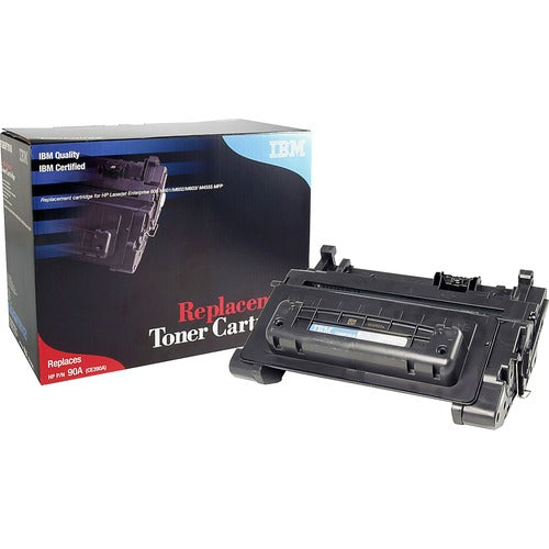 IBM  Remanuf Toner Cartridge,f/HP90A,10000 Page Yield, Black