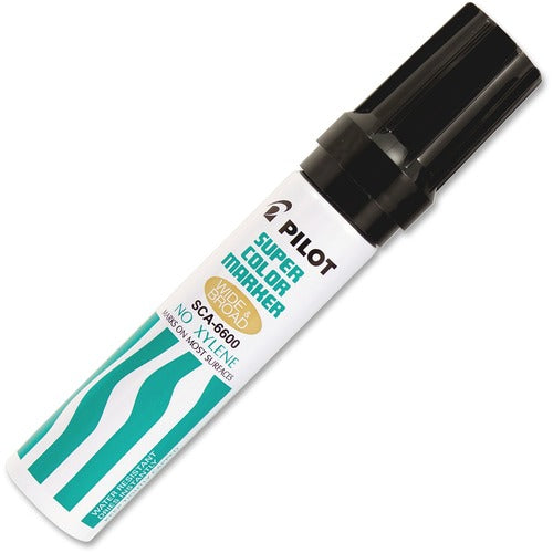 Pilot  Marker, Permanent, Refillable, Jumbo, Chisel Pt., Black