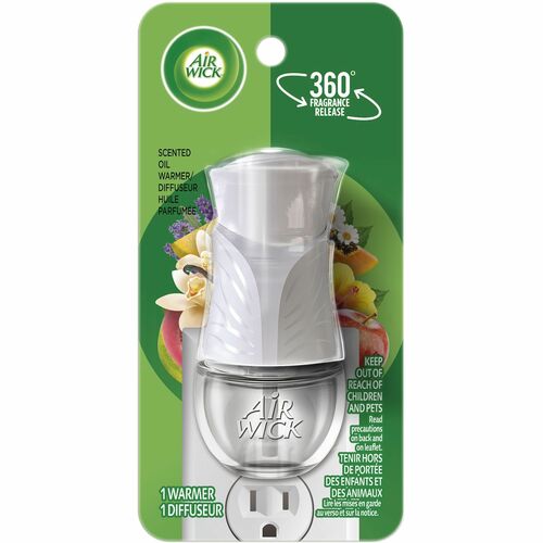 Reckitt Benckiser  Scented Oil Warmer Unit, Air Wick, 6/CT, White