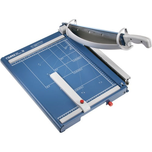 Dahle North America Inc.  Trimmer, Guillotine, 15" Cut Length, 18-3/4"x14"x8", Blue