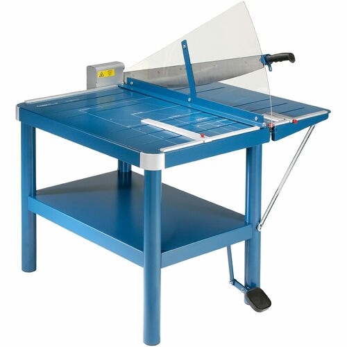 Dahle North America Inc.  Trimmer, Guillotine, 32" Cut Length, 34"Wx23"Lx49"H, Blue