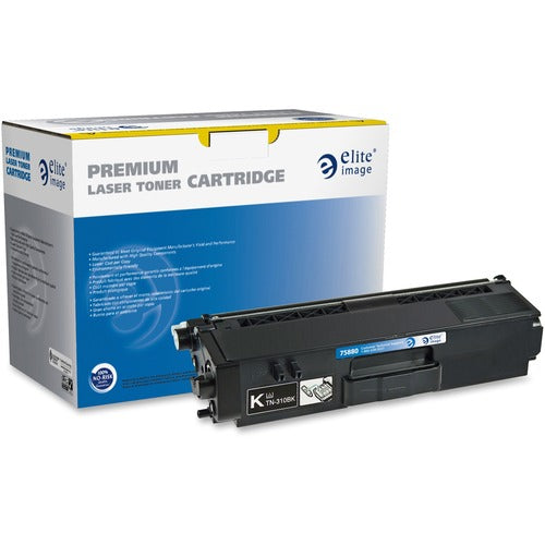 Elite Image  Reman Toner Cartridge, f/BRT TN310, 2500 Pg Yield, Black-ELI75880