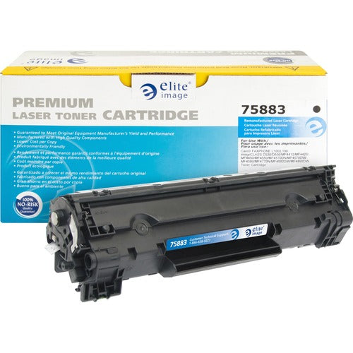 Elite Image  Reman Toner Cartridge, f/CNM Cartr128, 2100 Pg Yield, Black-ELI75883